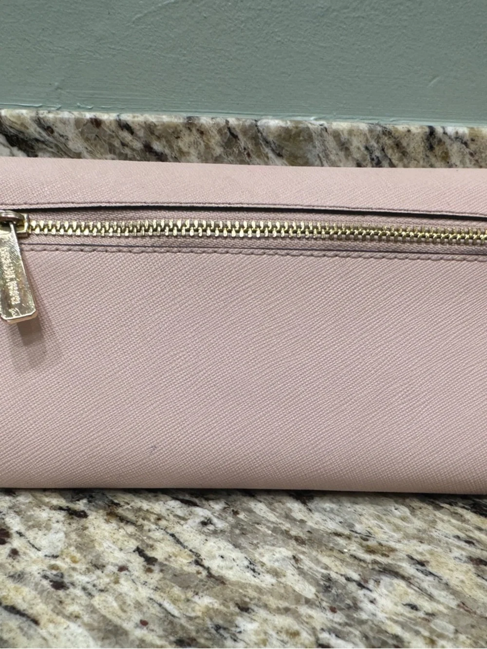 Michael Kors Light Pink Saffiano Crossbody Bag with Matching Wallet